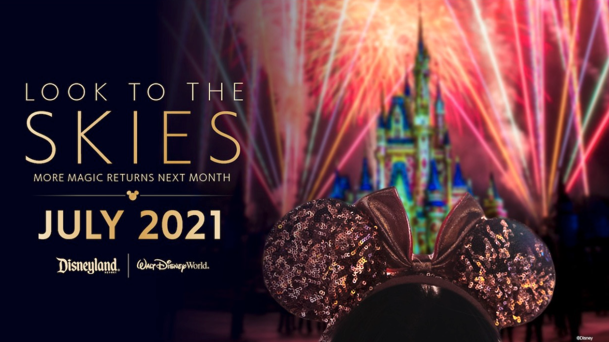 Fireworks are Coming Back to Disney World and Disneyland